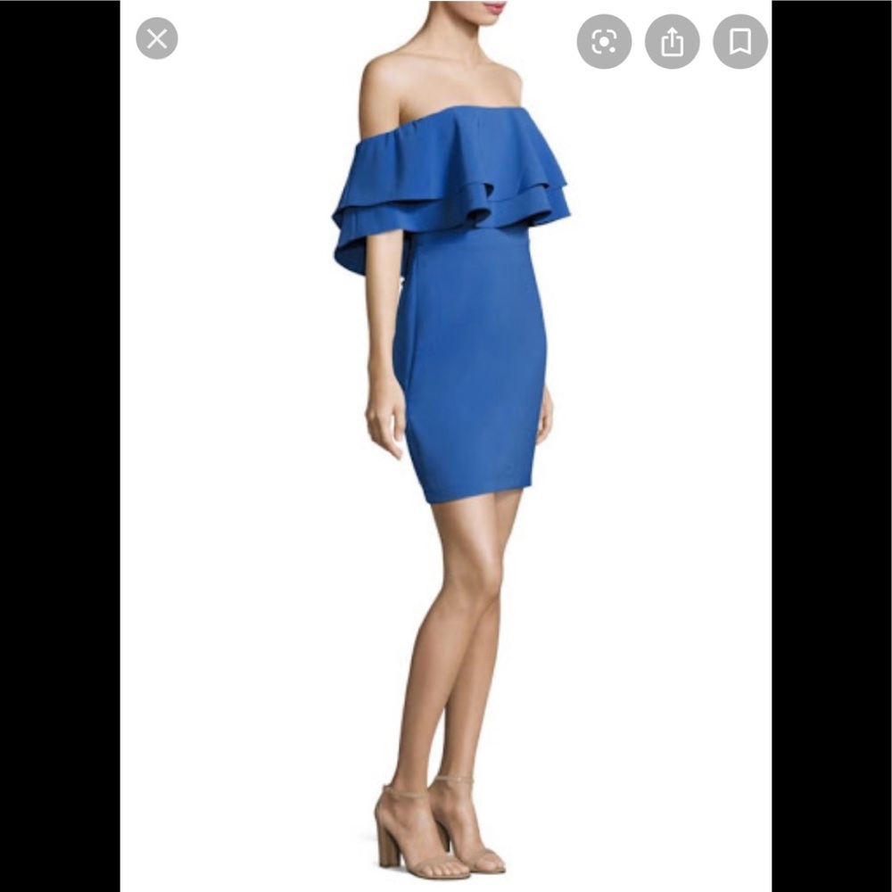 NEVER WORN! Parker Black Off the Shoulder Dress